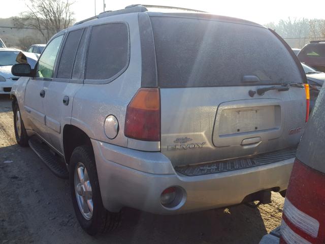 1GKDT13S152388030 - 2005 GMC ENVOY SILVER photo 3