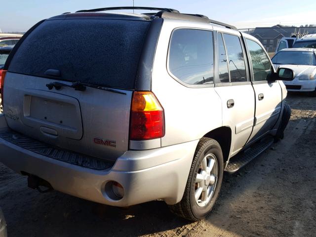 1GKDT13S152388030 - 2005 GMC ENVOY SILVER photo 4