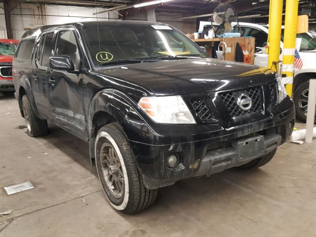 1N6AD0EV0AC440987 - 2010 NISSAN FRONTIER C BLACK photo 1