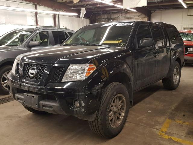 1N6AD0EV0AC440987 - 2010 NISSAN FRONTIER C BLACK photo 2