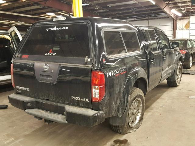 1N6AD0EV0AC440987 - 2010 NISSAN FRONTIER C BLACK photo 4