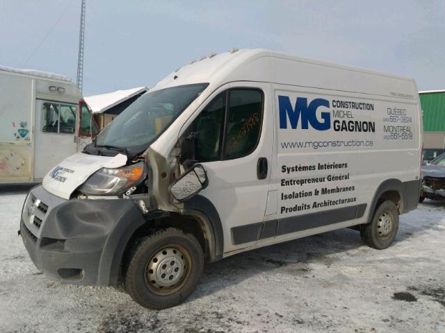 3C6TRVBGXEE103653 - 2014 RAM PROMASTER 白色 照片 2