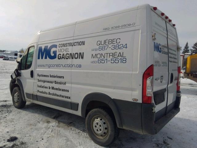 3C6TRVBGXEE103653 - 2014 RAM PROMASTER 白色 照片 3