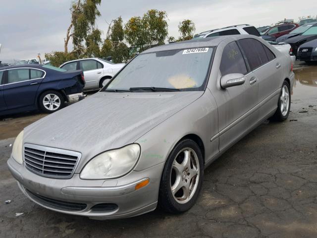 WDBNG70J64A417365 - 2004 MERCEDES-BENZ S 430 SILVER photo 2