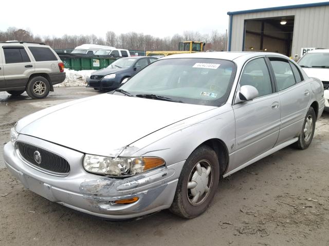 1G4HP54K6Y4104175 - 2000 BUICK LESABRE CU SILVER photo 2