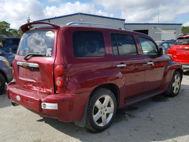 3GNDA23P06S651379 - 2006 CHEVROLET HHR LT MAROON photo 4