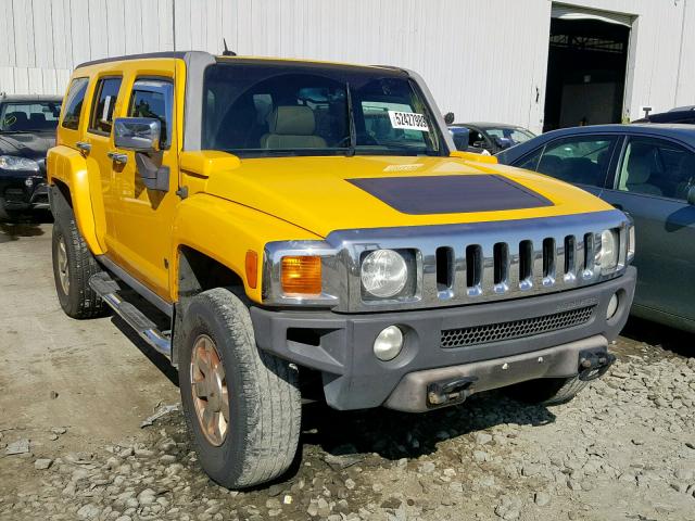 5GTDN136068326053 - 2006 HUMMER H3 YELLOW photo 1