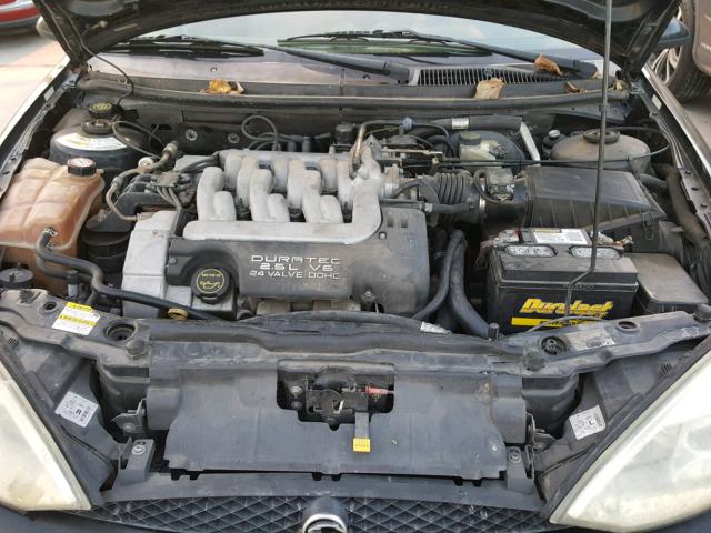 1ZWFT61L025623484 - 2002 MERCURY COUGAR V6 BLACK photo 7