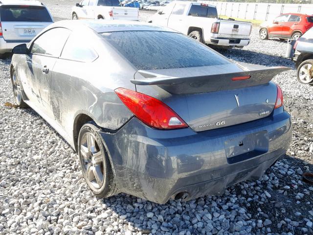 1G2ZM177184188623 - 2008 PONTIAC G6 GXP GRAY photo 3