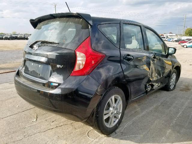 3N1CE2CPXGL397252 - 2016 NISSAN VERSA NOTE BLACK photo 4