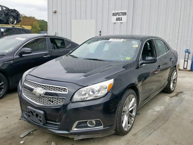 1G11H5SA5DF311080 - 2013 CHEVROLET MALIBU LTZ შავი ფოტო 2