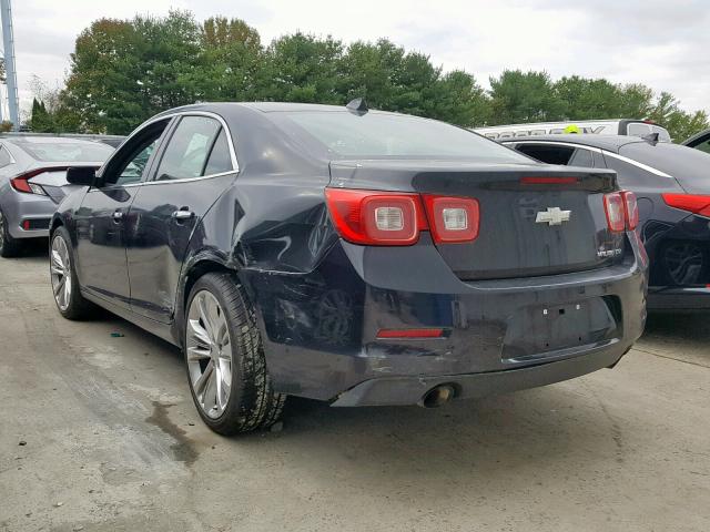 1G11H5SA5DF311080 - 2013 CHEVROLET MALIBU LTZ შავი ფოტო 3