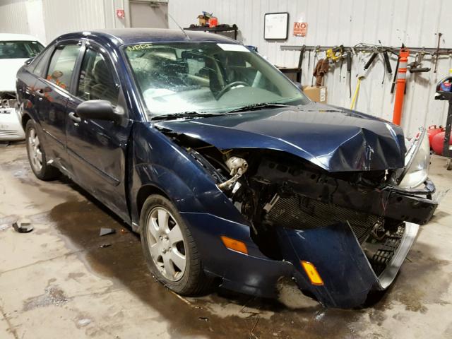1FAFP38352W190129 - 2002 FORD FOCUS ZTS BLUE photo 1