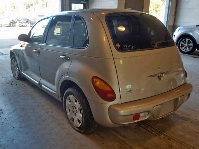 3C4FY58B75T612034 - 2005 CHRYSLER PT CRUISER GOLD photo 3