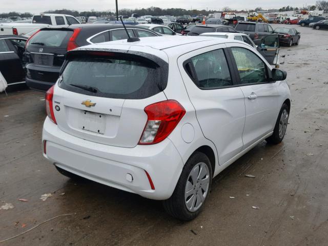 KL8CB6SA1HC813995 - 2017 CHEVROLET SPARK LS WHITE photo 4