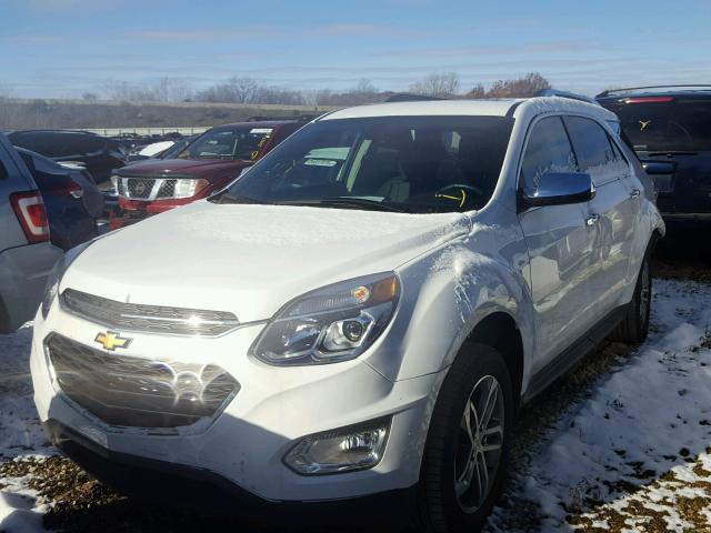 2GNFLGE31H6288361 - 2017 CHEVROLET EQUINOX PR WHITE photo 2