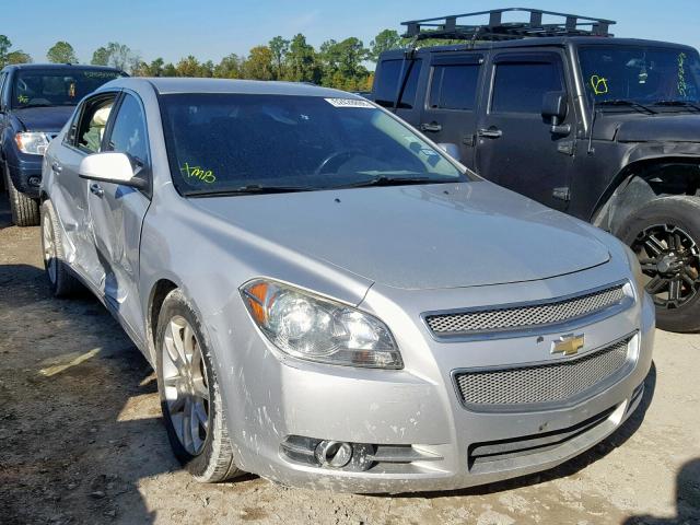 1G1ZE5EU8BF192570 - 2011 CHEVROLET MALIBU LTZ ნაცრისფერი ფოტო 1