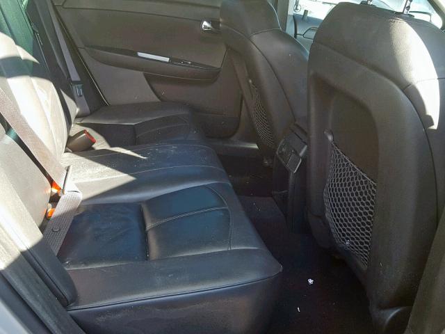 1G1ZE5EU8BF192570 - 2011 CHEVROLET MALIBU LTZ ნაცრისფერი ფოტო 6