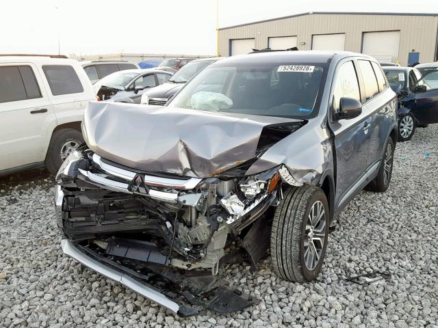 JA4AZ3A38JZ024364 - 2018 MITSUBISHI OUTLANDER GRAY photo 2