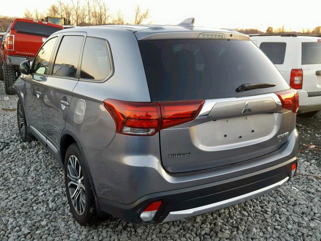 JA4AZ3A38JZ024364 - 2018 MITSUBISHI OUTLANDER GRAY photo 3