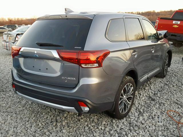 JA4AZ3A38JZ024364 - 2018 MITSUBISHI OUTLANDER GRAY photo 4