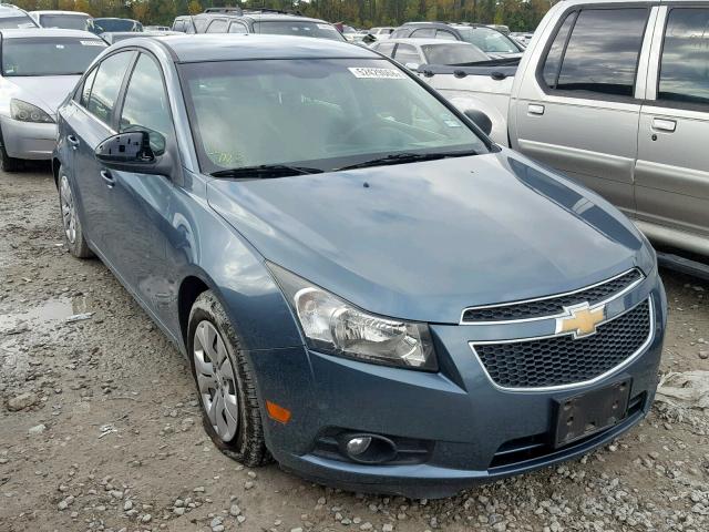 1G1PC5SH2C7235073 - 2012 CHEVROLET CRUZE LS BLUE photo 1