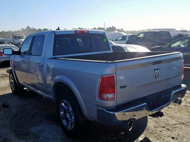 1C6RR7NT7JS271742 - 2018 RAM 1500 LARAM SILVER photo 3