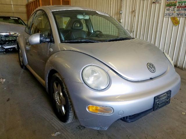 3VWCK21C51M434034 - 2001 VOLKSWAGEN NEW BEETLE SILVER photo 1