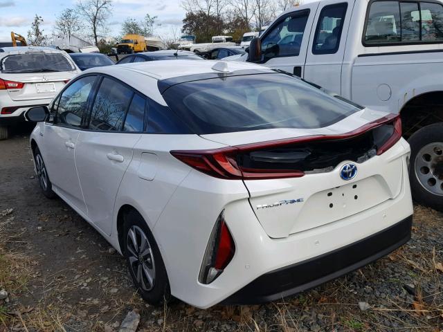 JTDKARFP6J3078152 - 2018 TOYOTA PRIUS PRIM 白色 照片 3