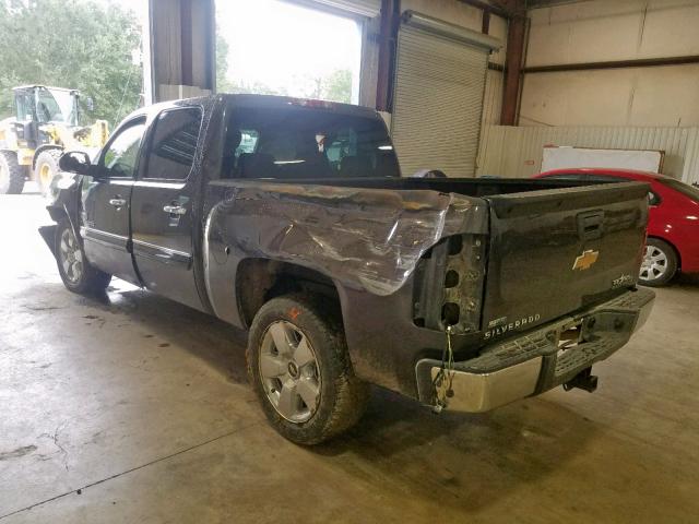 3GCRCSE08AG217604 - 2010 CHEVROLET SILVERADO GRAY photo 3