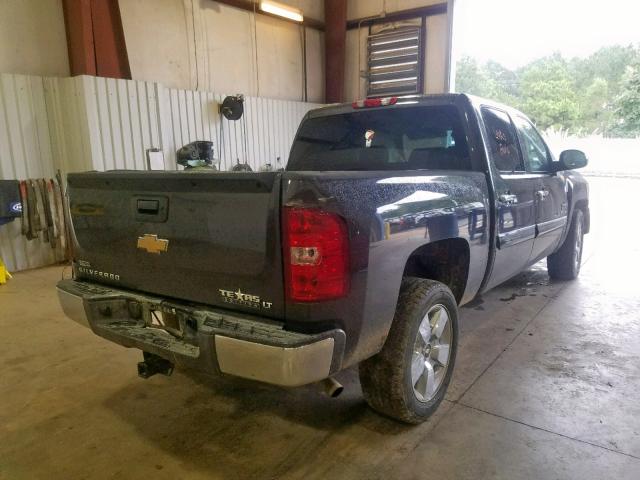 3GCRCSE08AG217604 - 2010 CHEVROLET SILVERADO GRAY photo 4