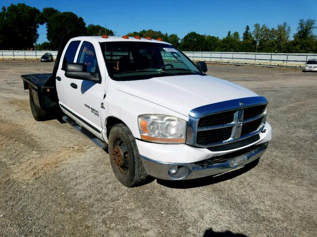 3D7ML48C26G255550 - 2006 DODGE RAM 3500 S WHITE photo 1