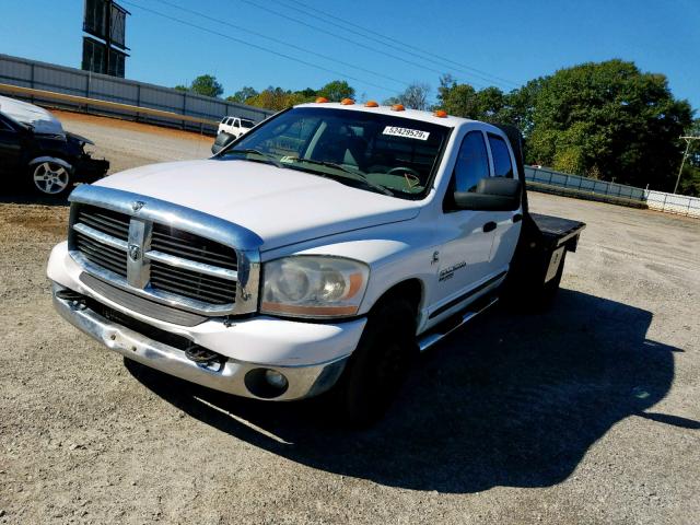 3D7ML48C26G255550 - 2006 DODGE RAM 3500 S WHITE photo 2