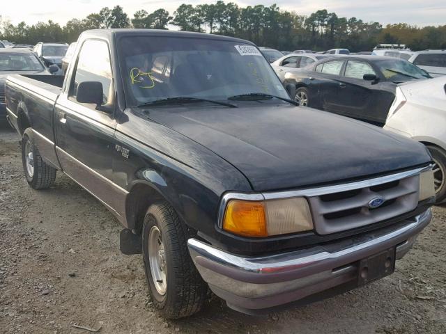 1FTCR10A4VTA88820 - 1997 FORD RANGER BLACK photo 1