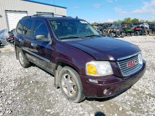 1GKDT13S582113135 - 2008 GMC ENVOY MAROON photo 1