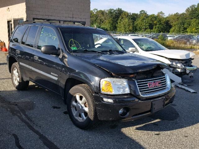 1GKDT13S962318129 - 2006 GMC ENVOY BLACK photo 1