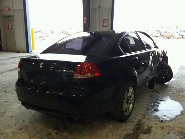 6G2ER57729L168124 - 2009 PONTIAC G8 BLACK photo 4