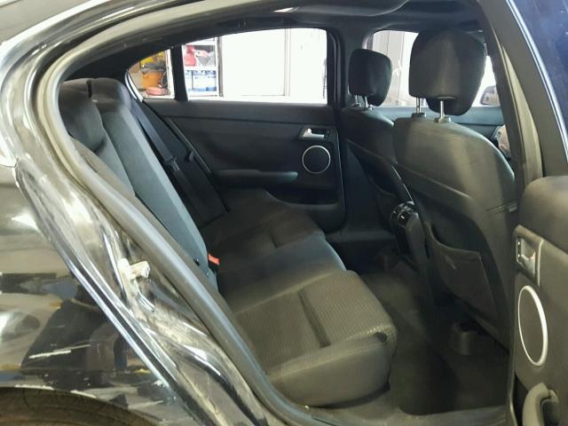 6G2ER57729L168124 - 2009 PONTIAC G8 BLACK photo 6