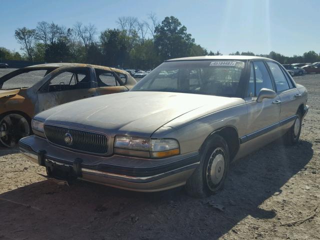 1G4HP52L9SH448188 - 1995 BUICK LESABRE CU TAN photo 2