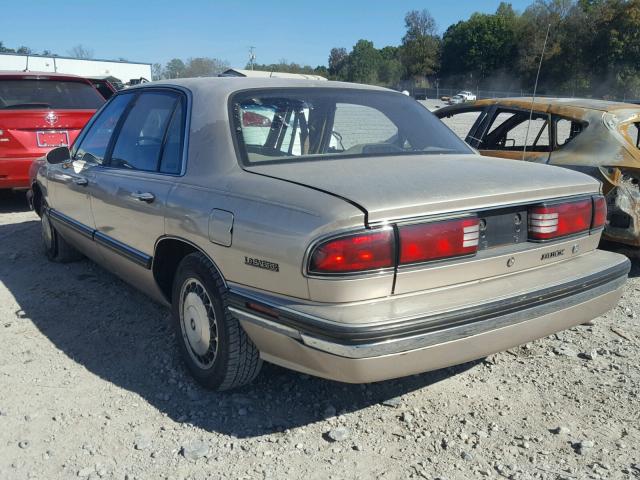 1G4HP52L9SH448188 - 1995 BUICK LESABRE CU TAN photo 3