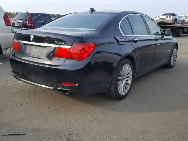 WBAKC6C56CC395957 - 2012 BMW 750I XDRIV GRAY photo 4