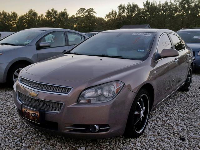 1G1ZK57B18F286593 - 2008 CHEVROLET MALIBU LTZ თაფლისფერი ფოტო 2