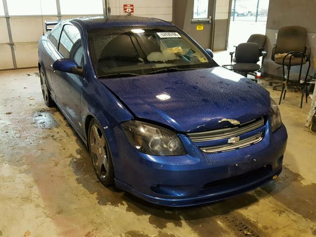 1G1AP11P367651326 - 2006 CHEVROLET COBALT SS BLUE photo 1