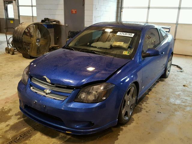 1G1AP11P367651326 - 2006 CHEVROLET COBALT SS BLUE photo 2