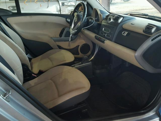 WMEEK31X59K254948 - 2009 SMART FORTWO PAS 蓝色 照片 5