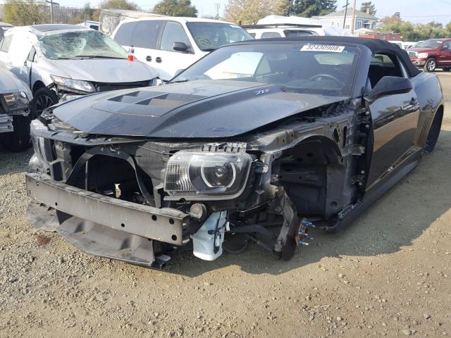 2G1FZ3DP5D9803111 - 2013 CHEVROLET CAMARO ZL1 黑色 照片 2