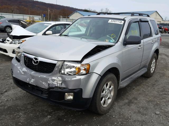 4F2CZ06G79KM05054 - 2009 MAZDA TRIBUTE S GRAY photo 2