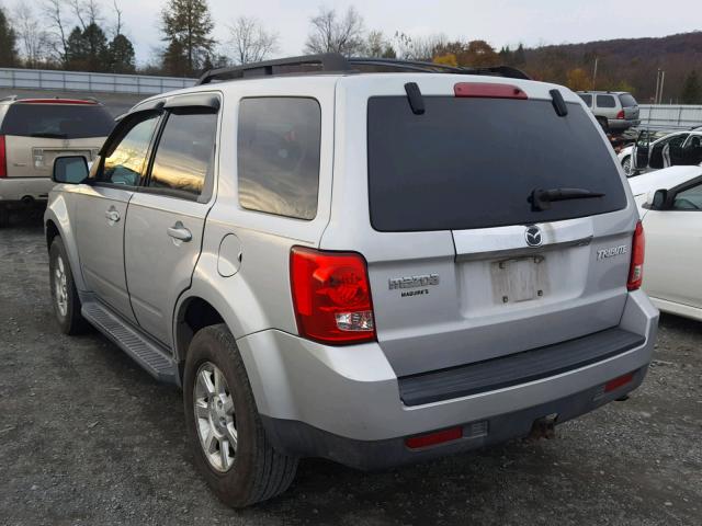 4F2CZ06G79KM05054 - 2009 MAZDA TRIBUTE S GRAY photo 3