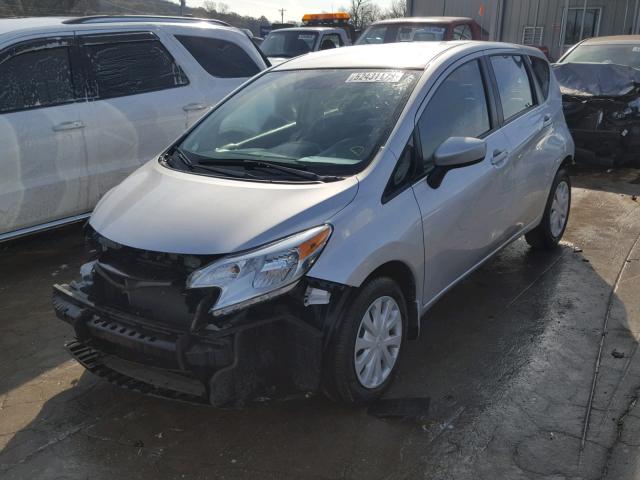 3N1CE2CP2GL389274 - 2016 NISSAN VERSA NOTE SILVER photo 2