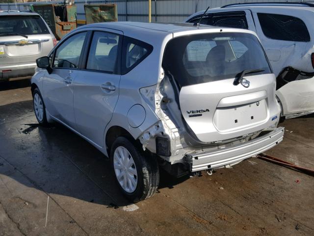 3N1CE2CP2GL389274 - 2016 NISSAN VERSA NOTE SILVER photo 3